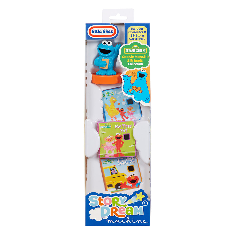 Little Tikes Story Dream Machine Sesame Street Cookie Monster & Friends Collection