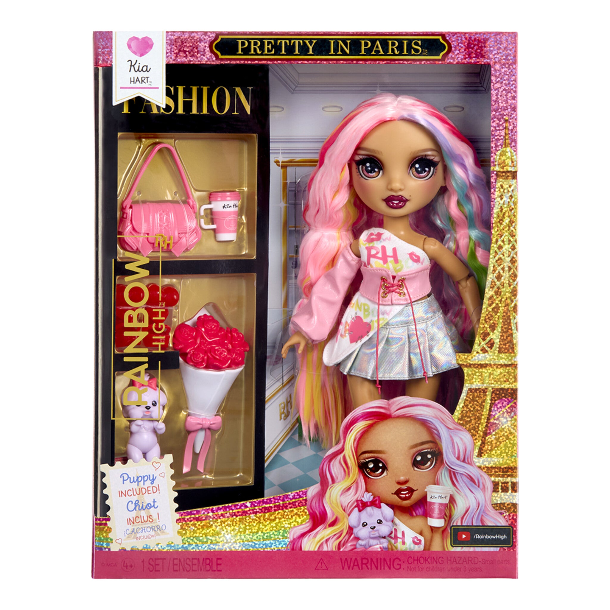 Rainbow High Pretty in Paris Kia Hart Fashion Doll