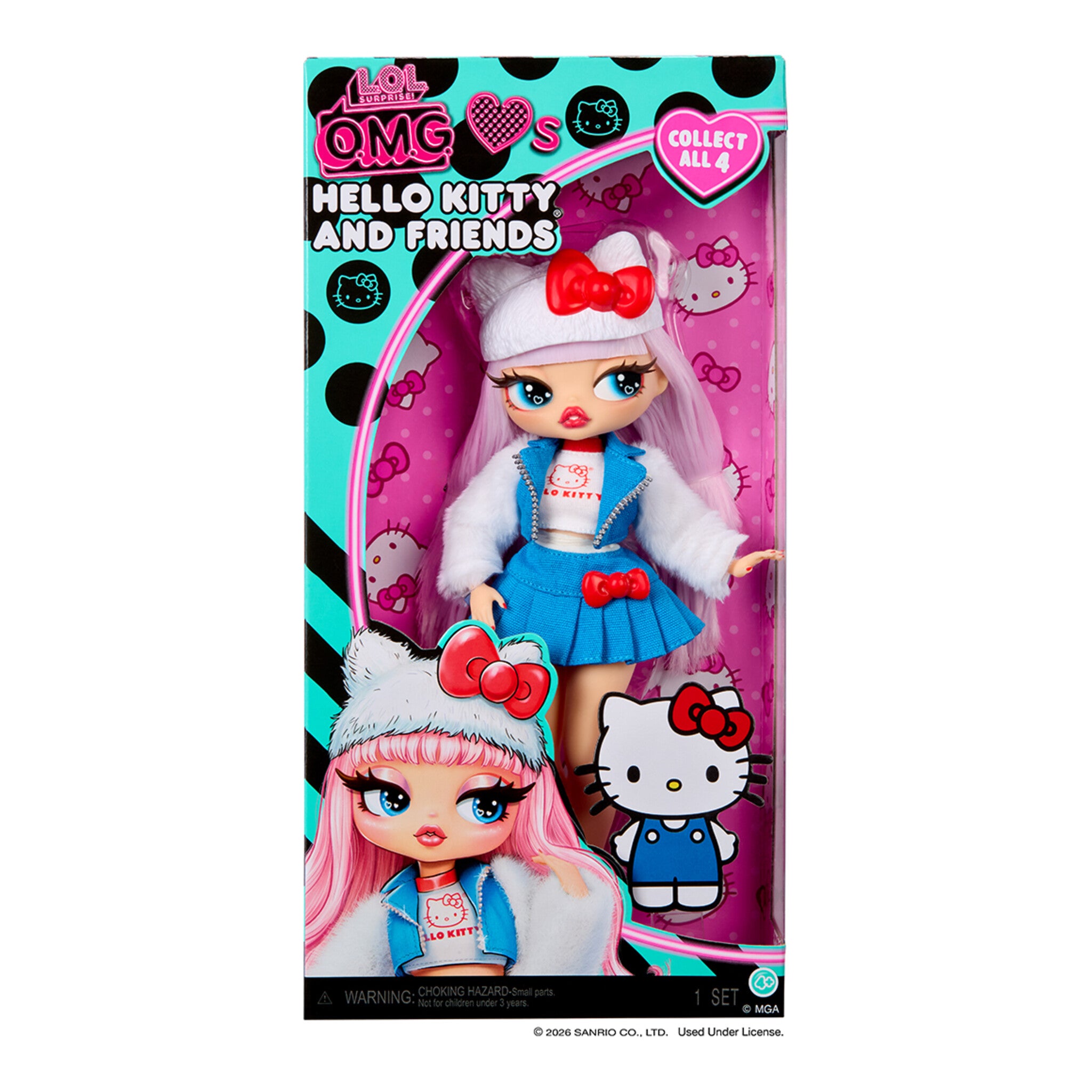 L.O.L. Surprise! O.M.G. Loves Hello Kitty Hello Kitty Fashion Doll