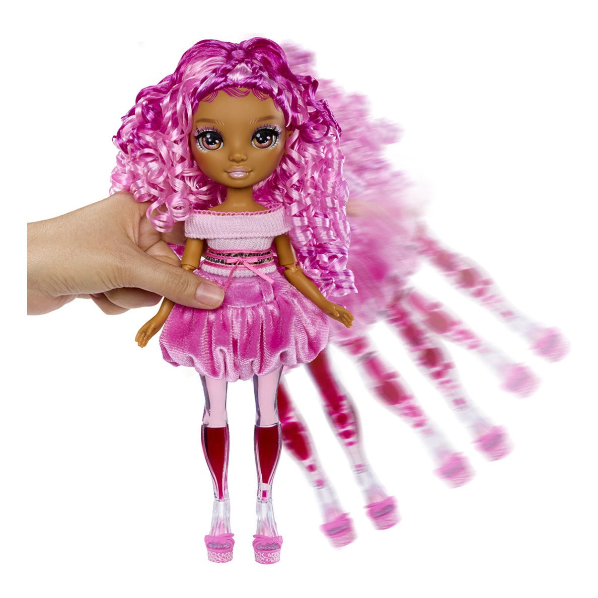 Rainbow High Sparkle & Shine Leilani Fashion Doll with Magic Bubble Legs