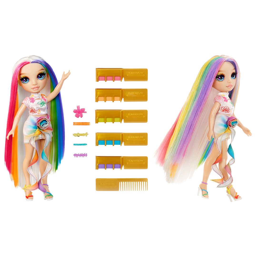 Rainbow High Hair Chalk & Style Doll Amaya Raine