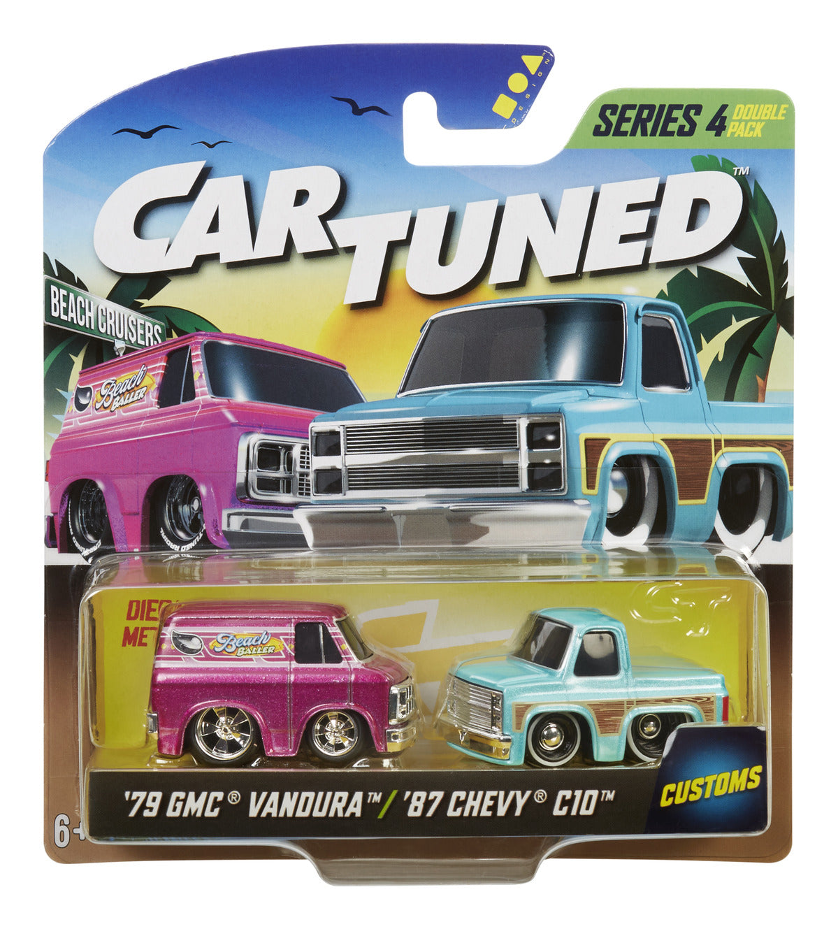 CarTuned 1:64 Diecast Cars 2-Pack Assortment