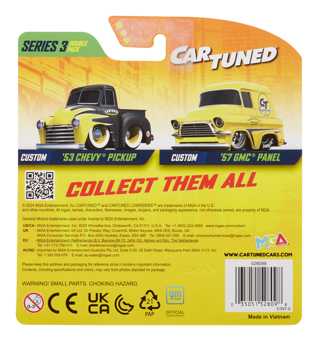 CarTuned 1:64 Diecast Cars 2-Pack Assortment