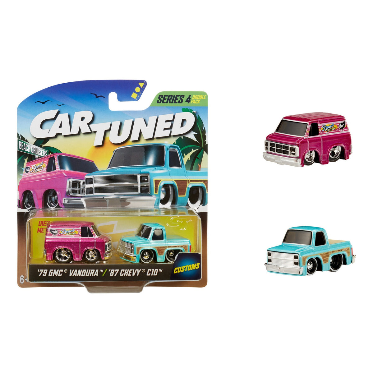 CarTuned 1:64 Diecast Cars 2-Pack Assortment