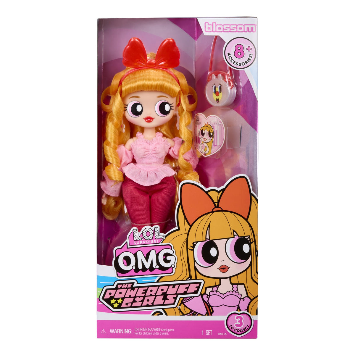 L.O.L. Surprise! O.M.G. Powerpuff Girls Blossom Fashion Doll