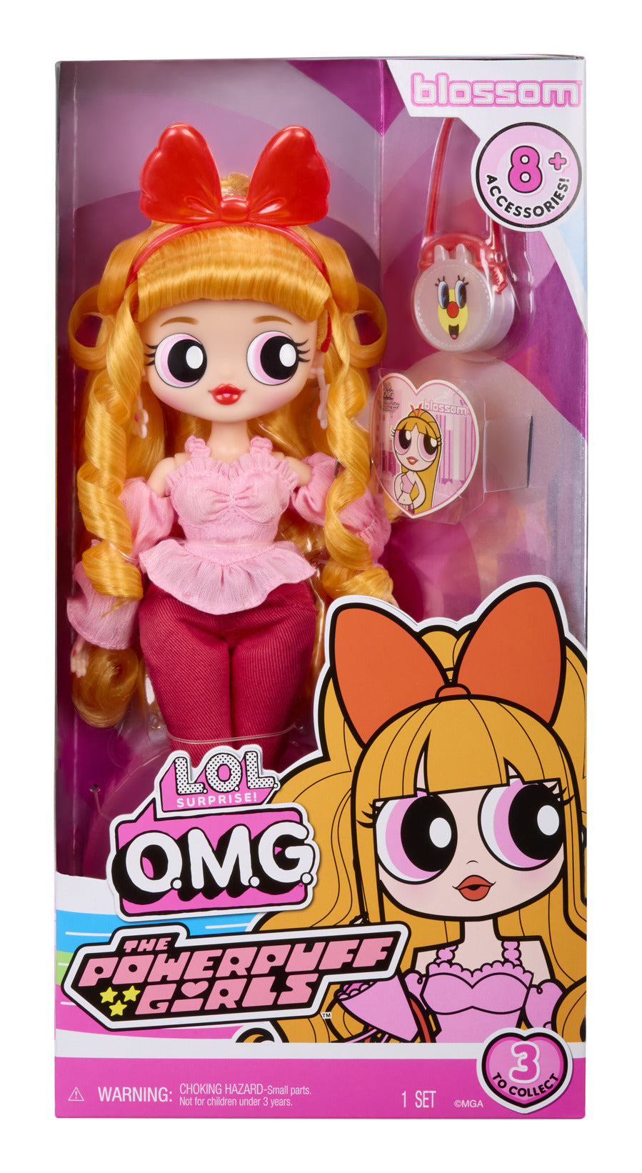 L.O.L. Surprise! O.M.G. Powerpuff Girls Blossom Fashion Doll