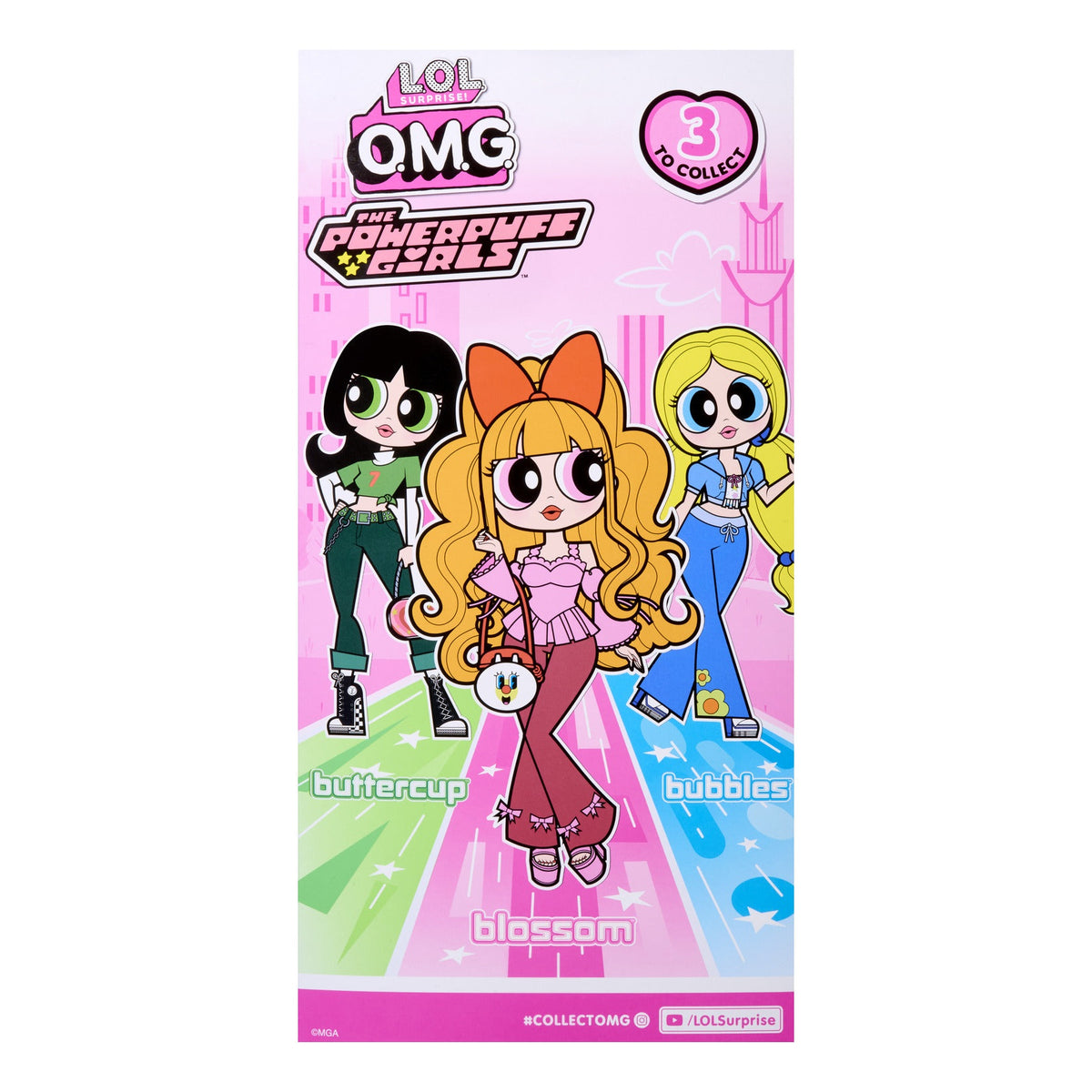 L.O.L. Surprise! O.M.G. Powerpuff Girls Blossom Fashion Doll