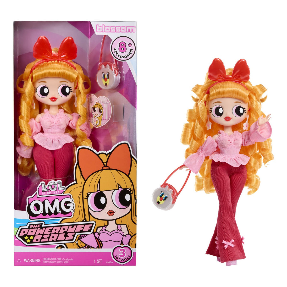 L.O.L. Surprise! O.M.G. Powerpuff Girls Blossom Fashion Doll
