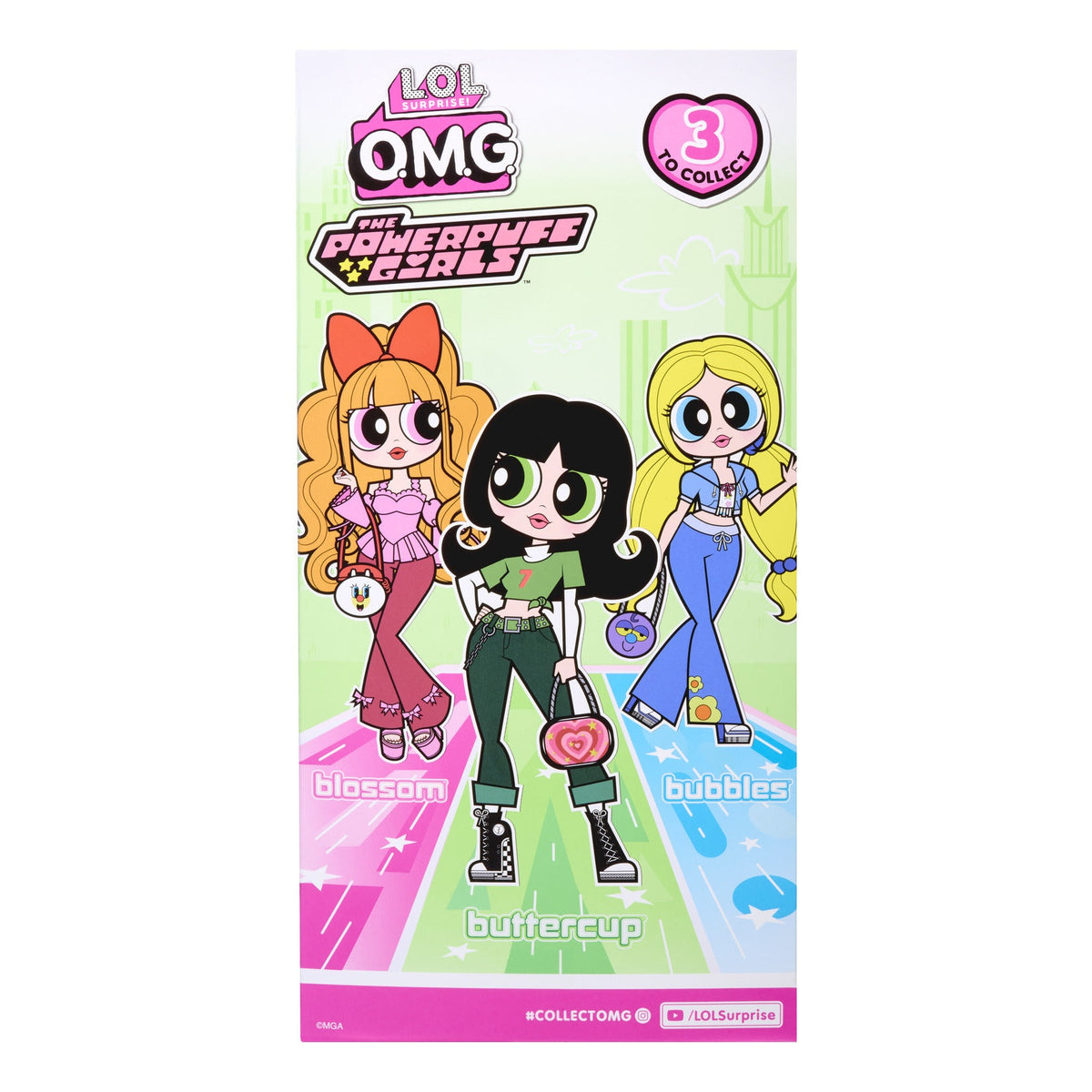 L.O.L. Surprise! OMG Powerpuff Girls Buttercup Fashion Doll