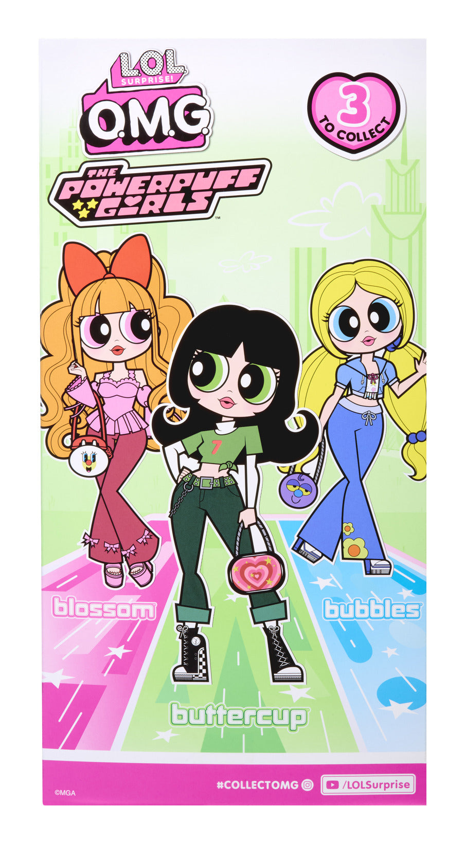 L.O.L. Surprise! OMG Powerpuff Girls Buttercup Fashion Doll