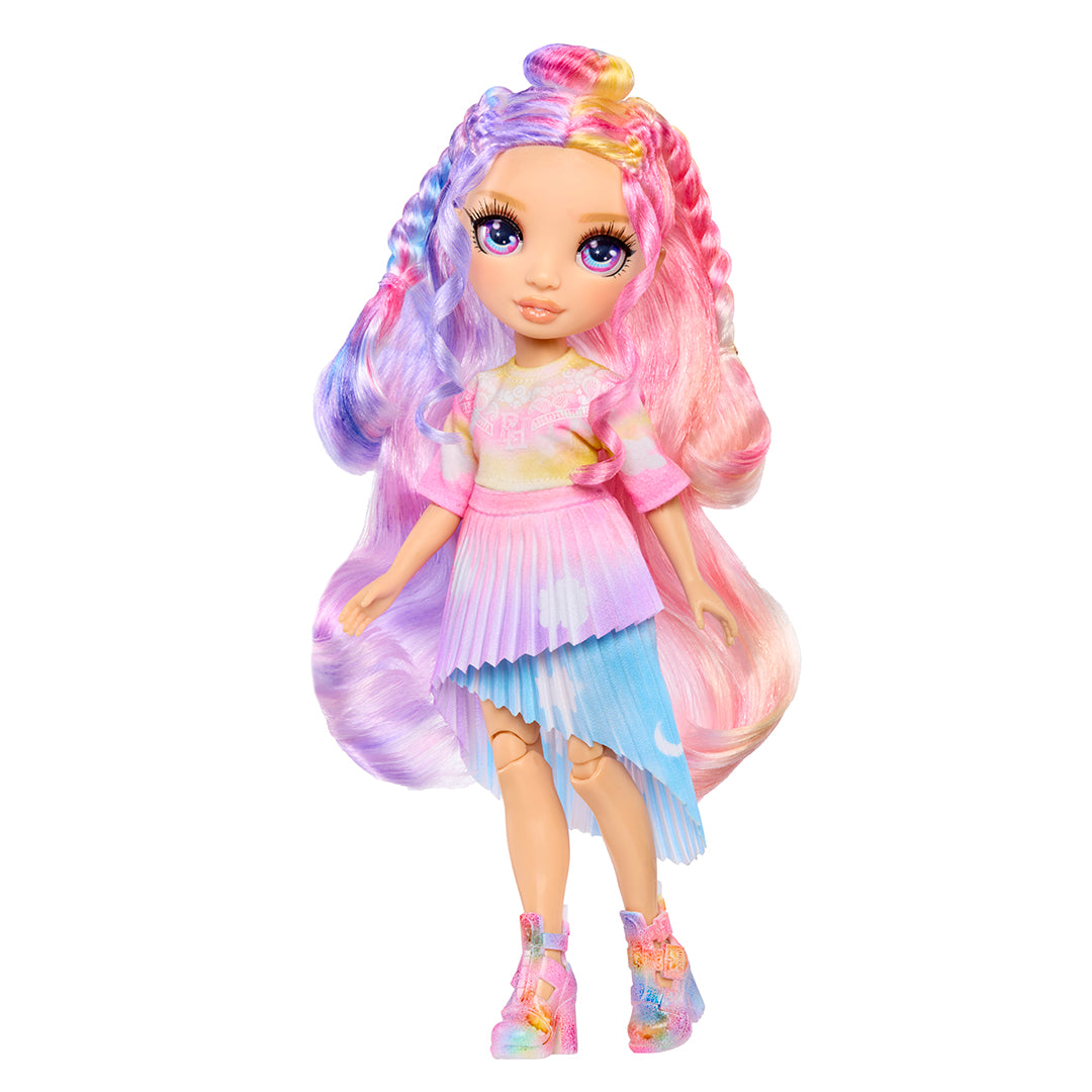 Rainbow High Air Brush & Create DIY Fashion Doll – Purple Eyes