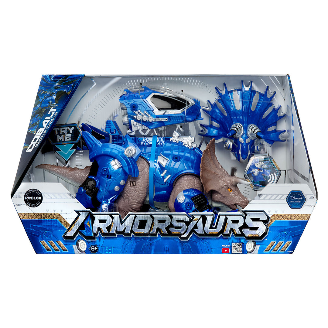 Armorsaurs Armor-Up Triceratops Dinosaur Cobalt