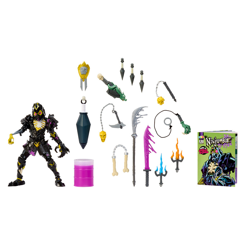 Ninjombie Deluxe Jonin Knight Action Figure with Slime