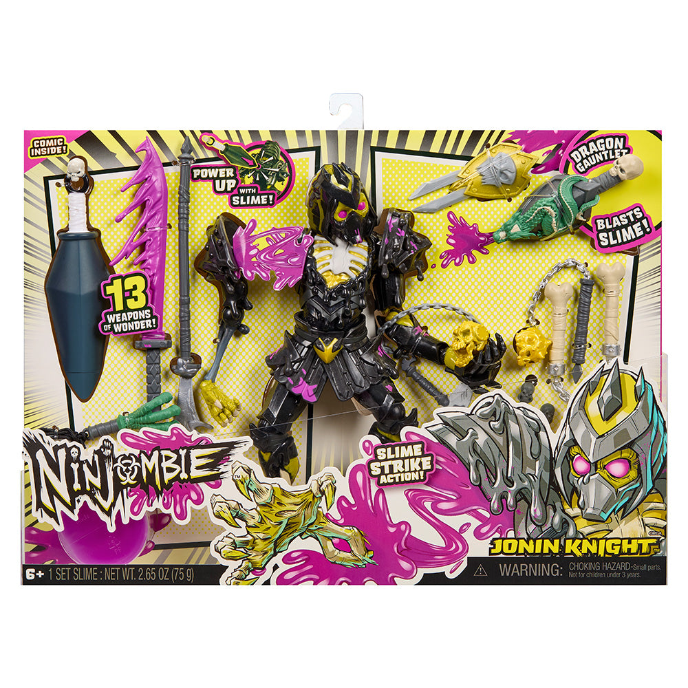 Ninjombie Deluxe Jonin Knight Action Figure with Slime