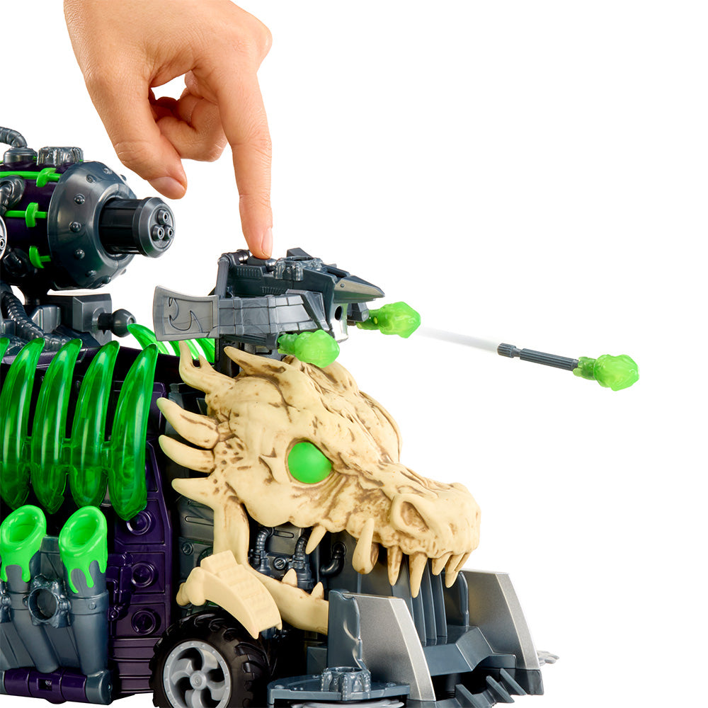 Ninjombie Prime Slime Dragon Vehicle with Slime