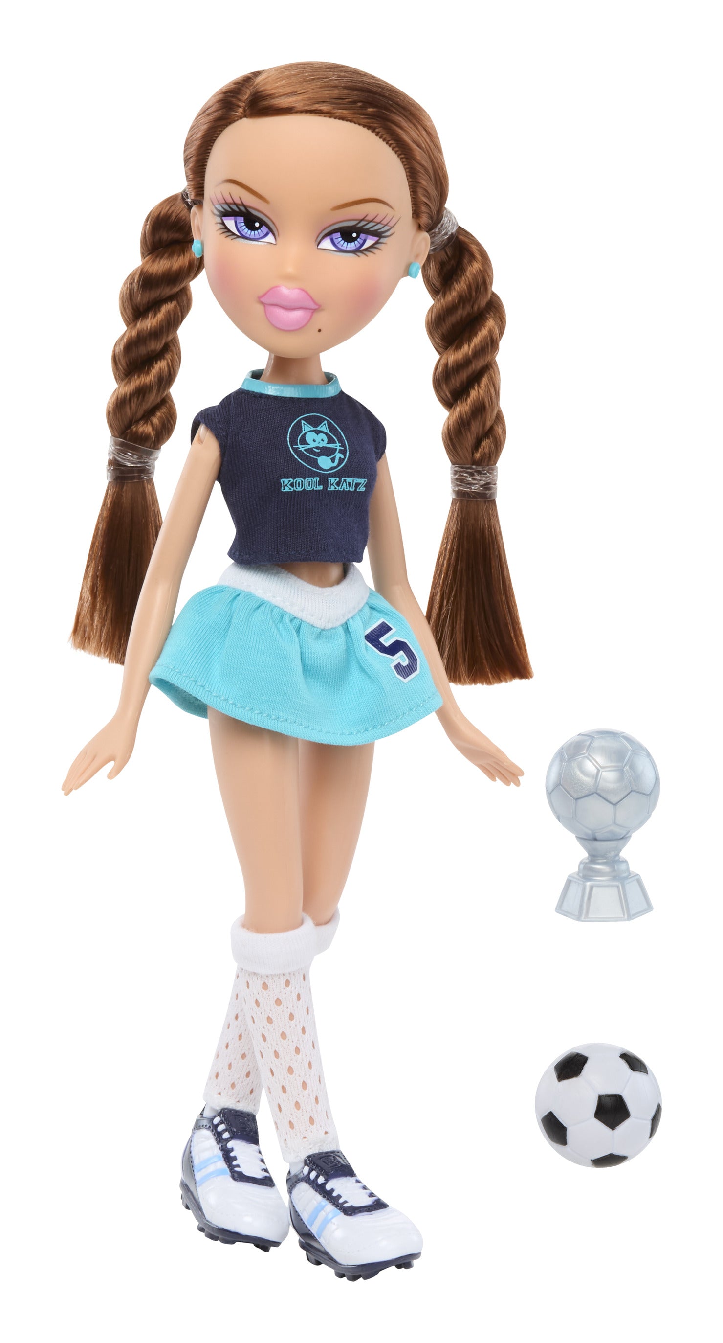 Bratz Play Sportz Roxxi Soccer Fashion Doll with Accessories