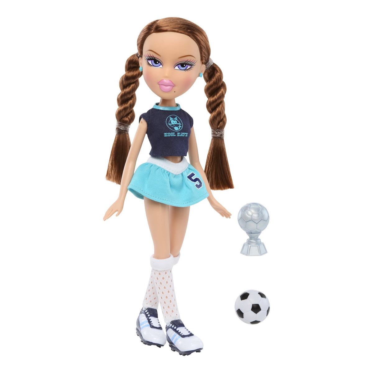Bratz Play Sportz Roxxi Soccer Fashion Doll with Accessories