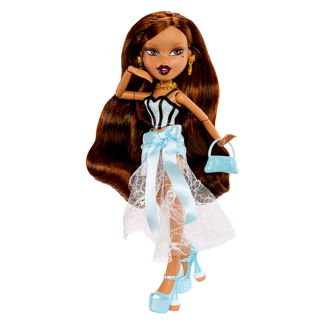 Bratz Stylin' Birthdayz Yasmin Fashion Doll with Customisable T-Shirt