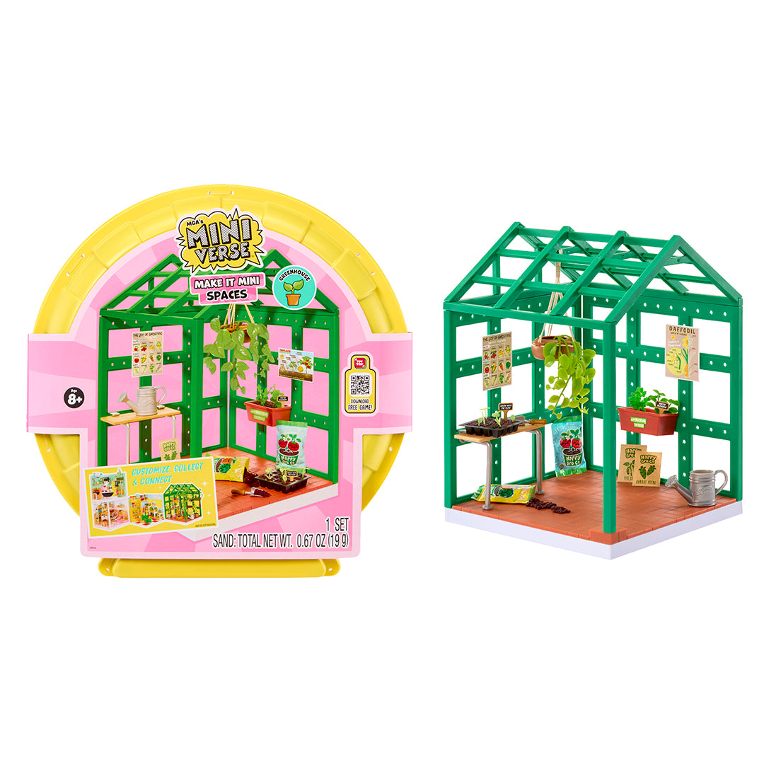 MGA's Miniverse Make It Mini Spaces Greenhouse