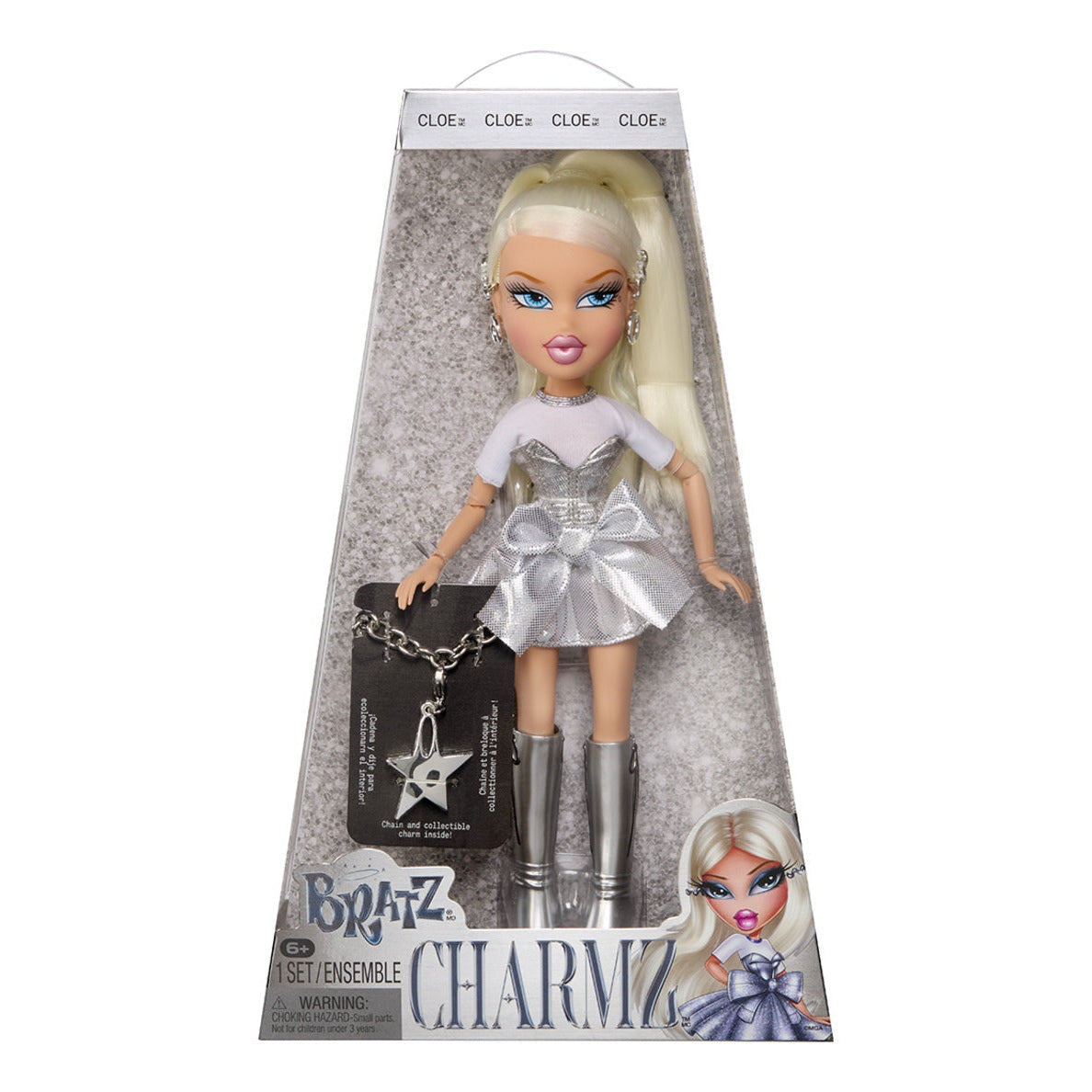 Bratz Stylin' Charmz Cloe Fashion Doll with Collectible Charm