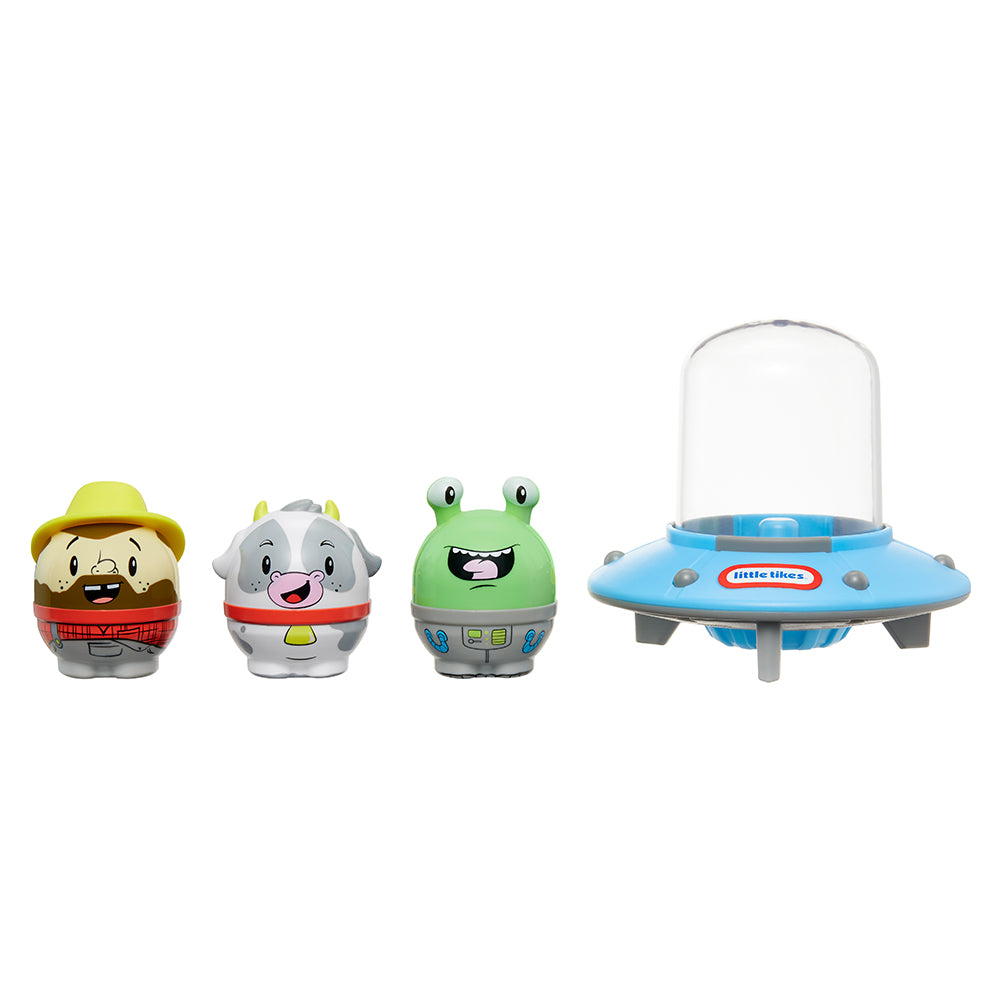 Little Tikes Toddle Tots Far Out Farm Playset with Spaceship and 3 Figures