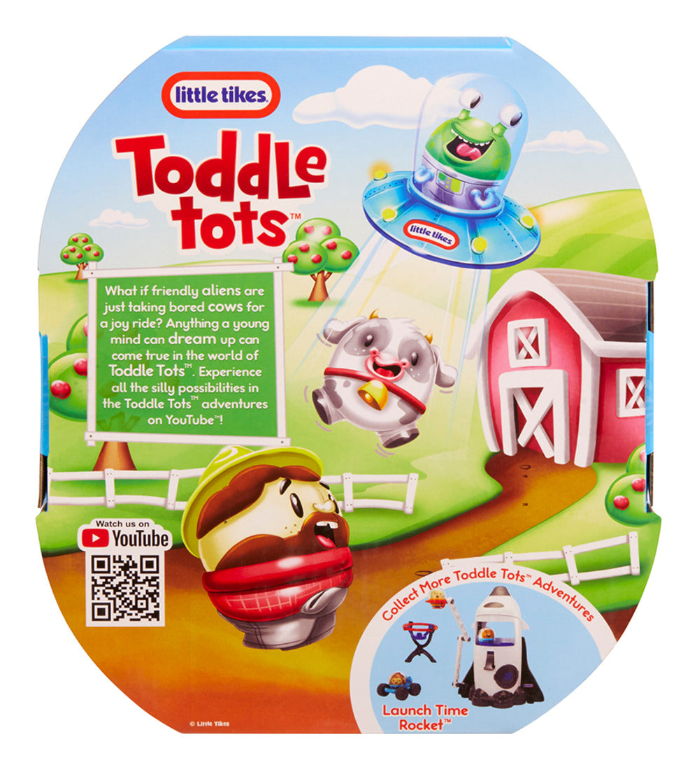 Little Tikes Toddle Tots Far Out Farm Playset with Spaceship and 3 Figures