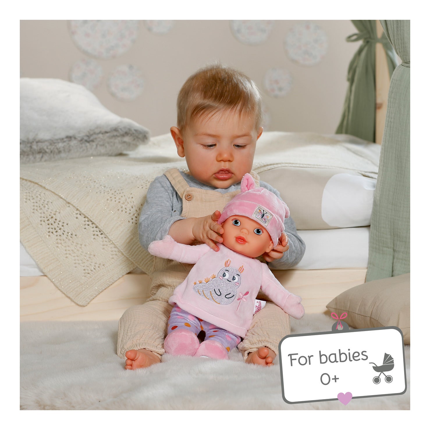 Baby Annabell for Babies Sweetie Pink Doll 30cm