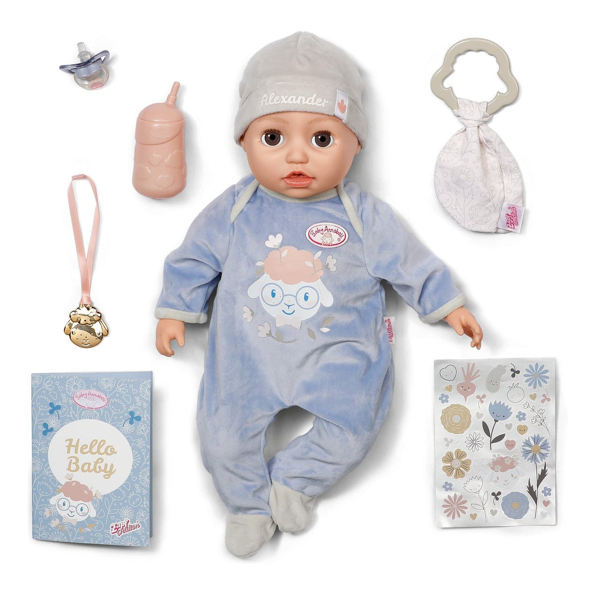 Baby Annabell Active Alexander Interactive Doll 43cm