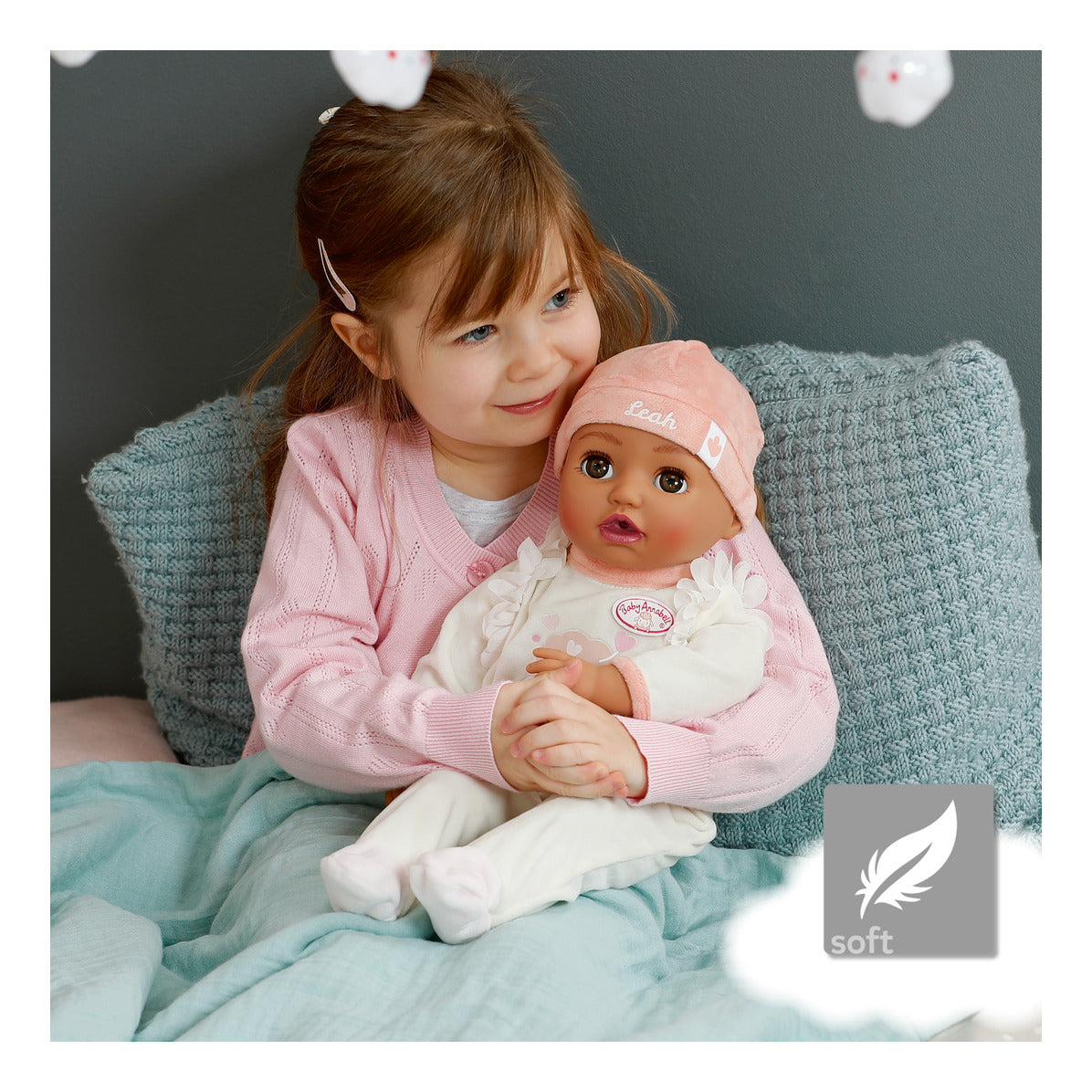 Baby Annabell Active Leah Interactive Doll 43cm