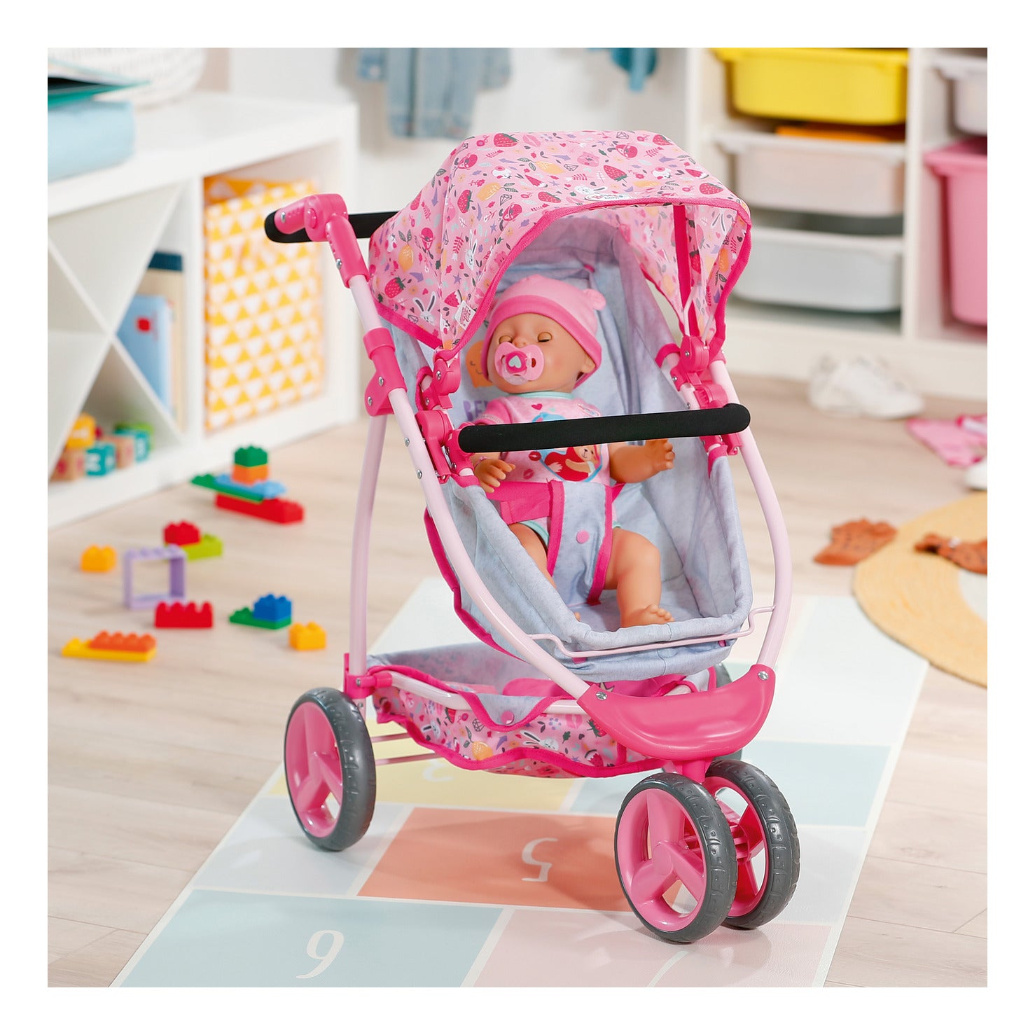 BABY born Deluxe Pram for Dolls up to 43cm