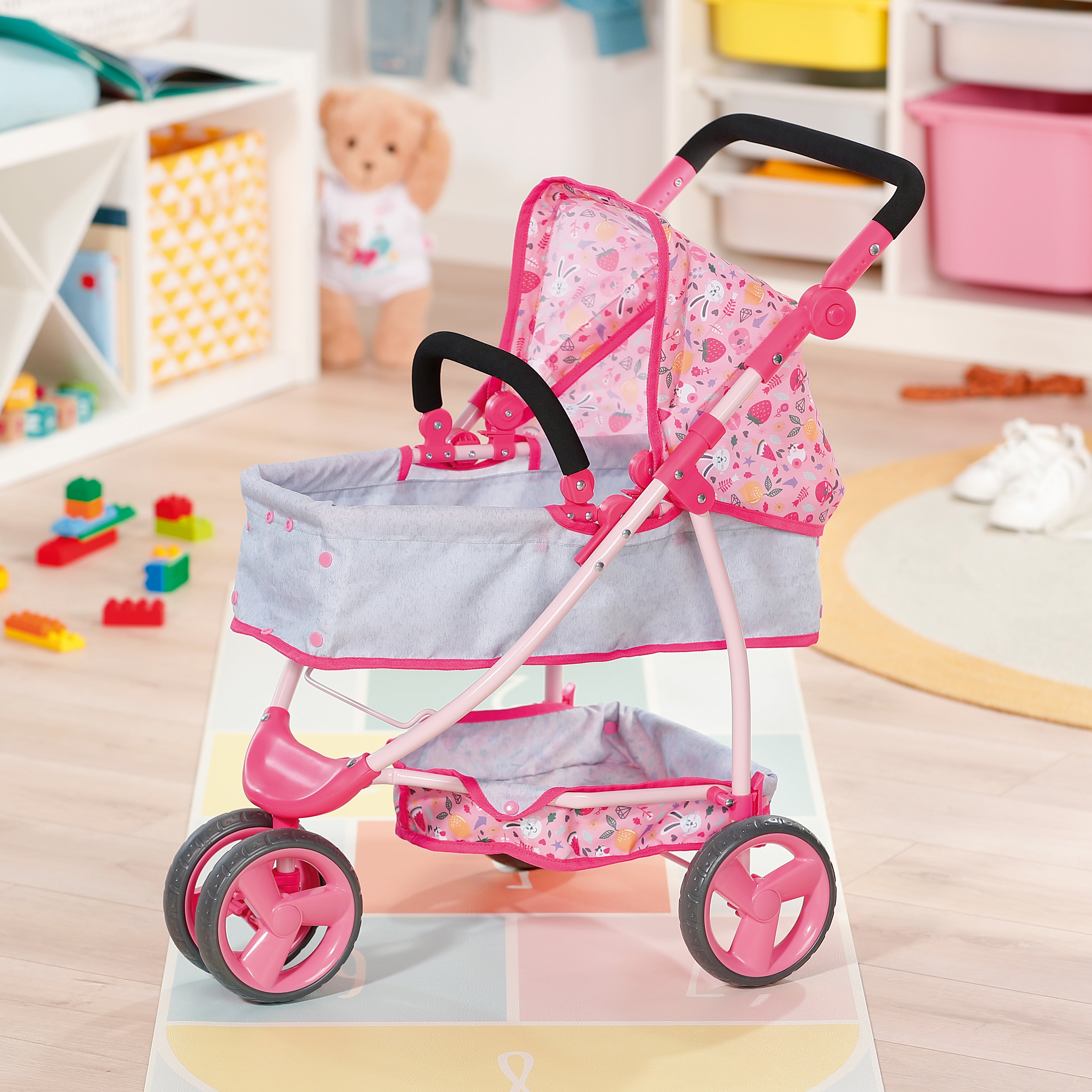 BABY born Deluxe Pram for Dolls up to 43cm