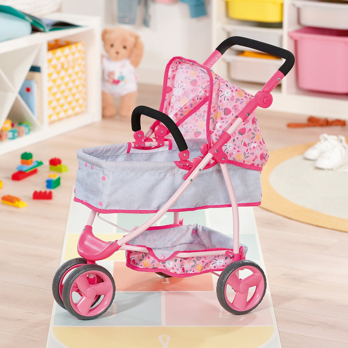 BABY born Deluxe Pram for Dolls up to 43cm