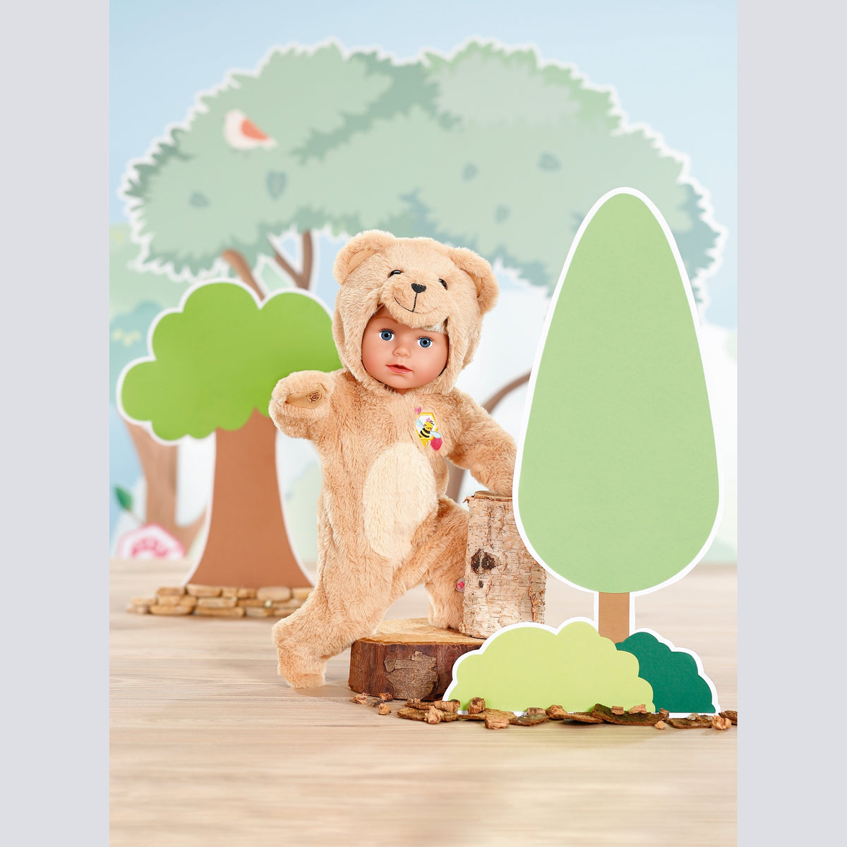 BABY born Bear Suit for 43cm Dolls