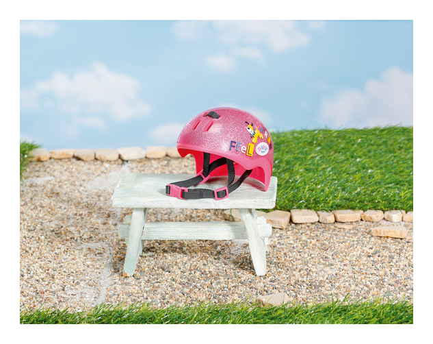 BABY born Pink Bike Helmet for 43cm Dolls