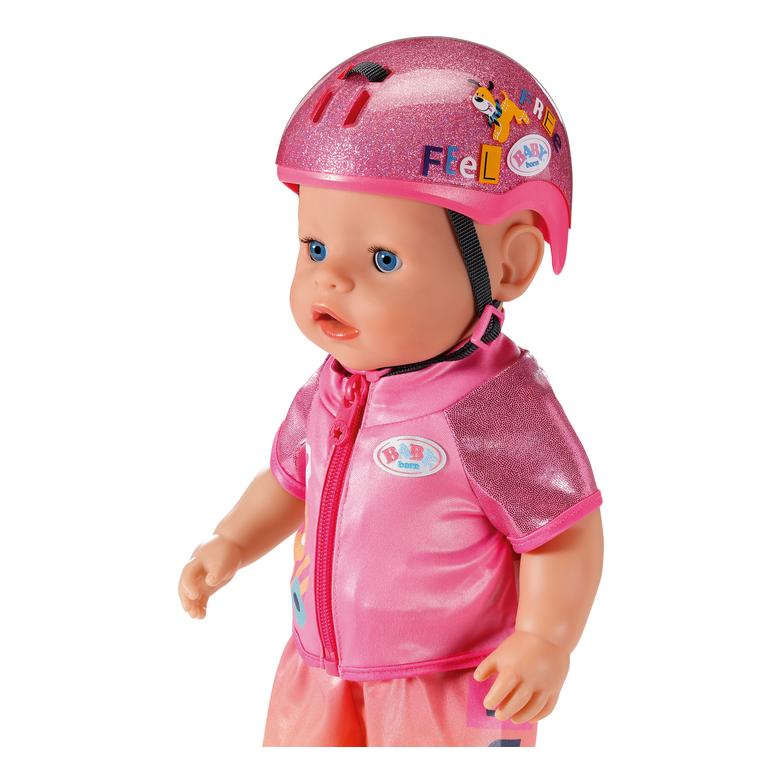 BABY born Pink Bike Helmet for 43cm Dolls