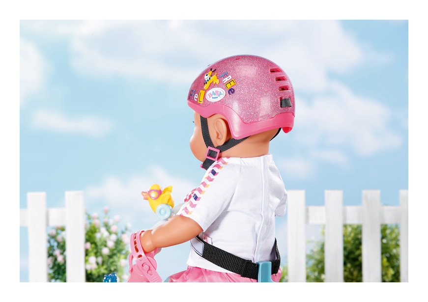 BABY born Pink Bike Helmet for 43cm Dolls