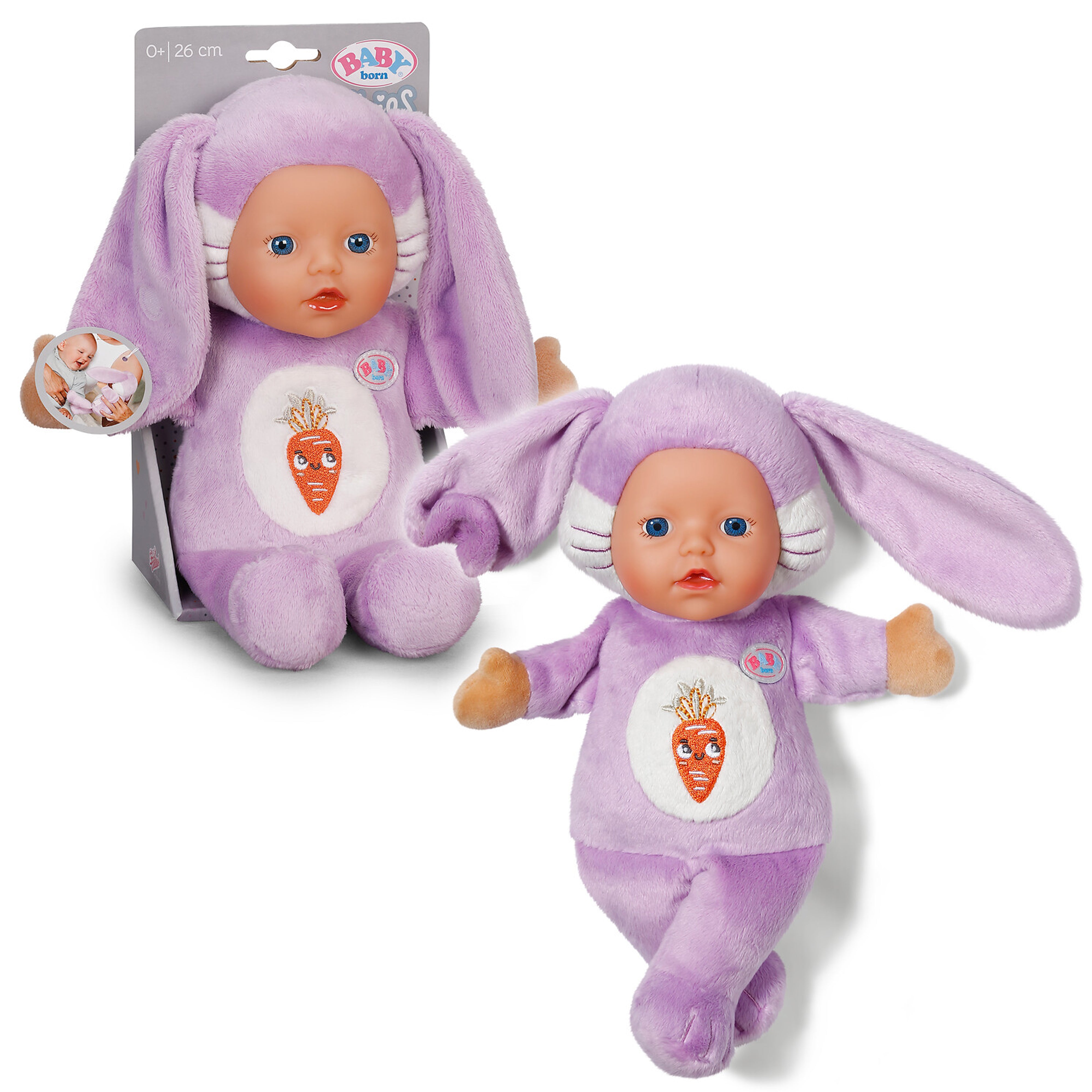 BABY born for babies Funny Bunny Soft Doll 26cm