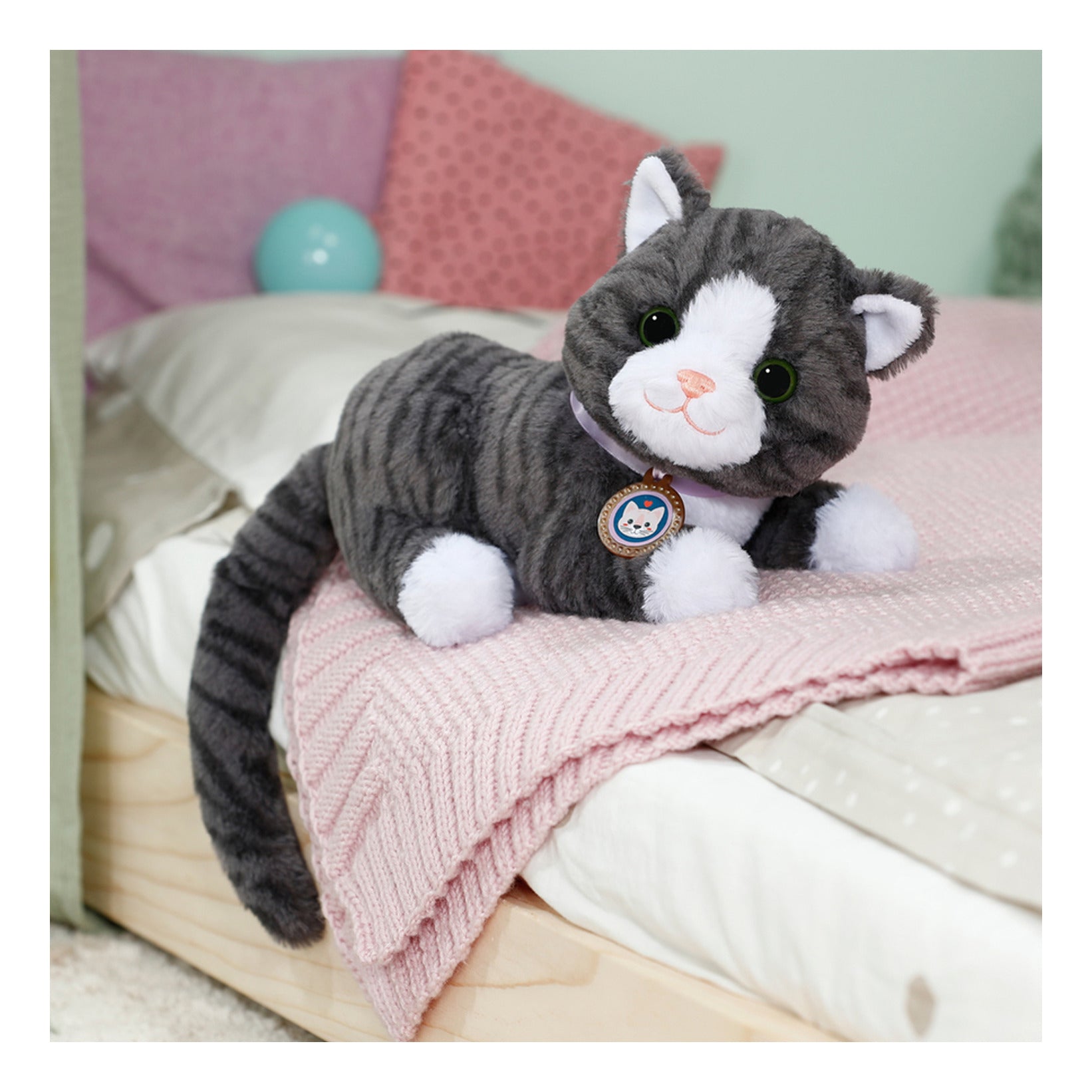 BABY born My Cat Cookie Interactive Kitten with Cat Bed