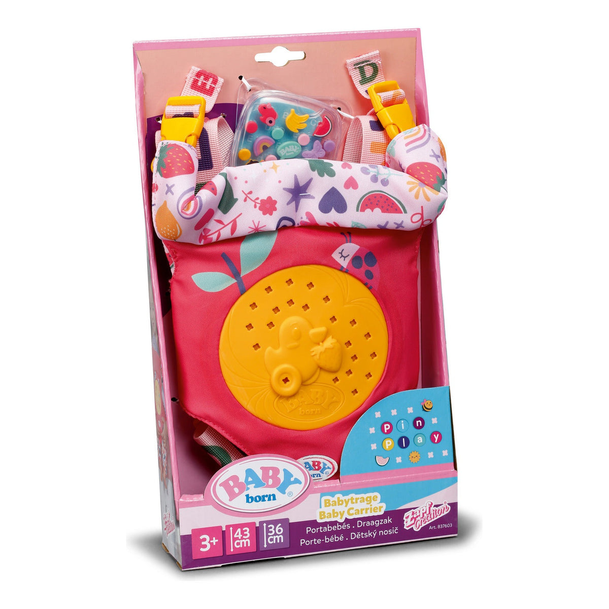 BABY born Baby Carrier for 36–43 cm Dolls