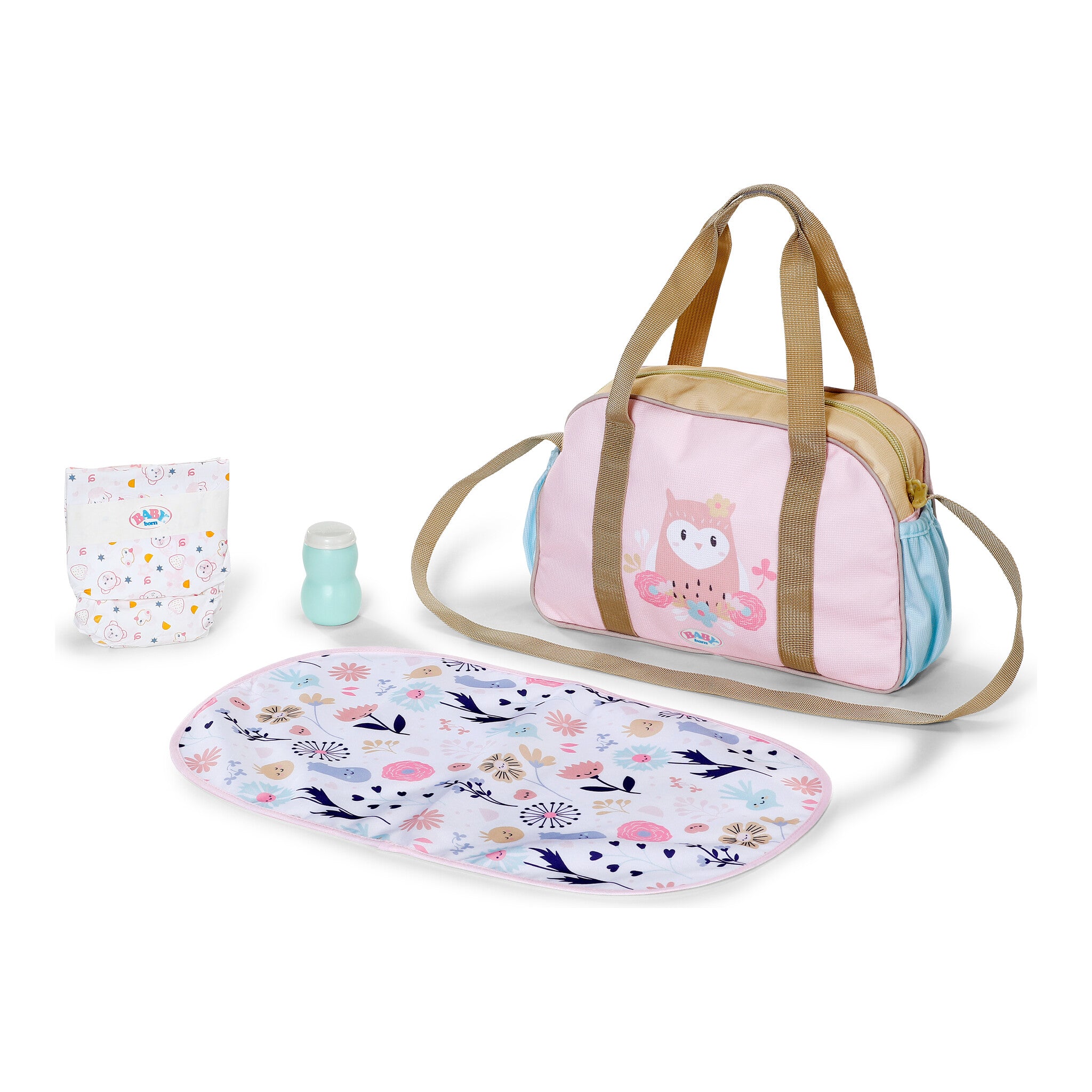 BABY born Flower Changing Bag with Accessories
