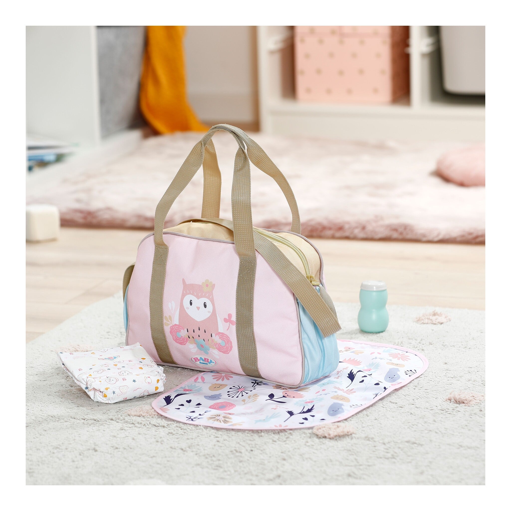 BABY born Flower Changing Bag with Accessories