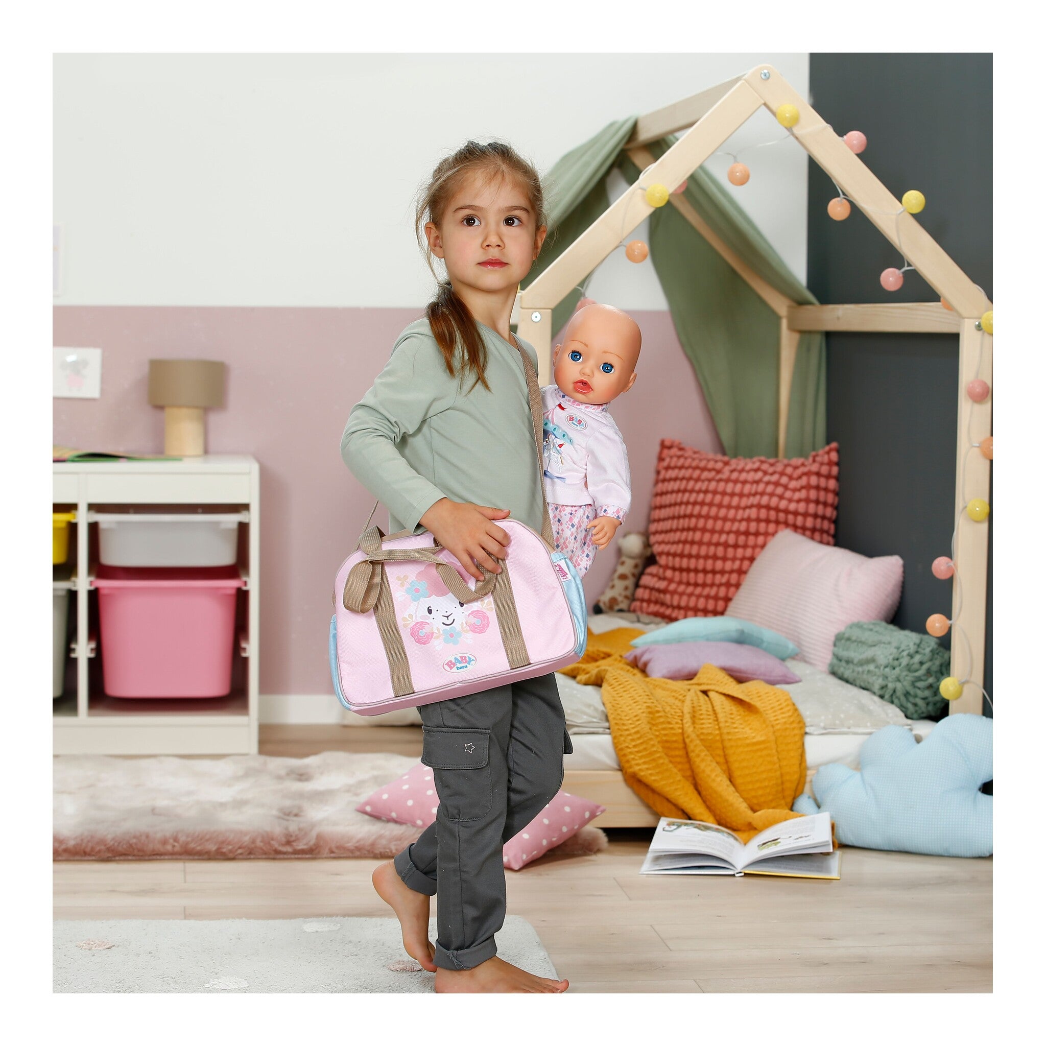 BABY born Flower Changing Bag with Accessories