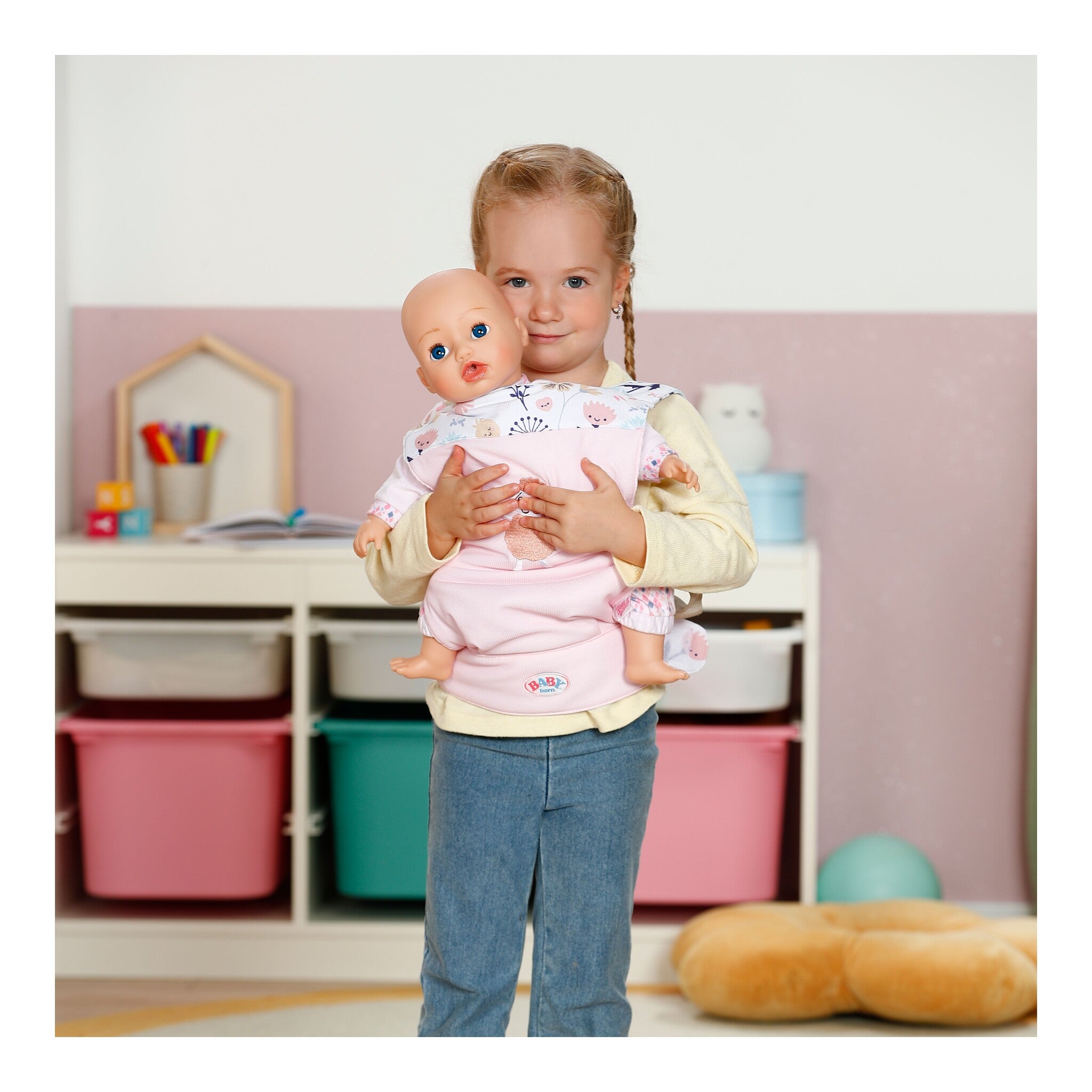 BABY born Carrier Flower Doll Carrier for 36–43cm Dolls