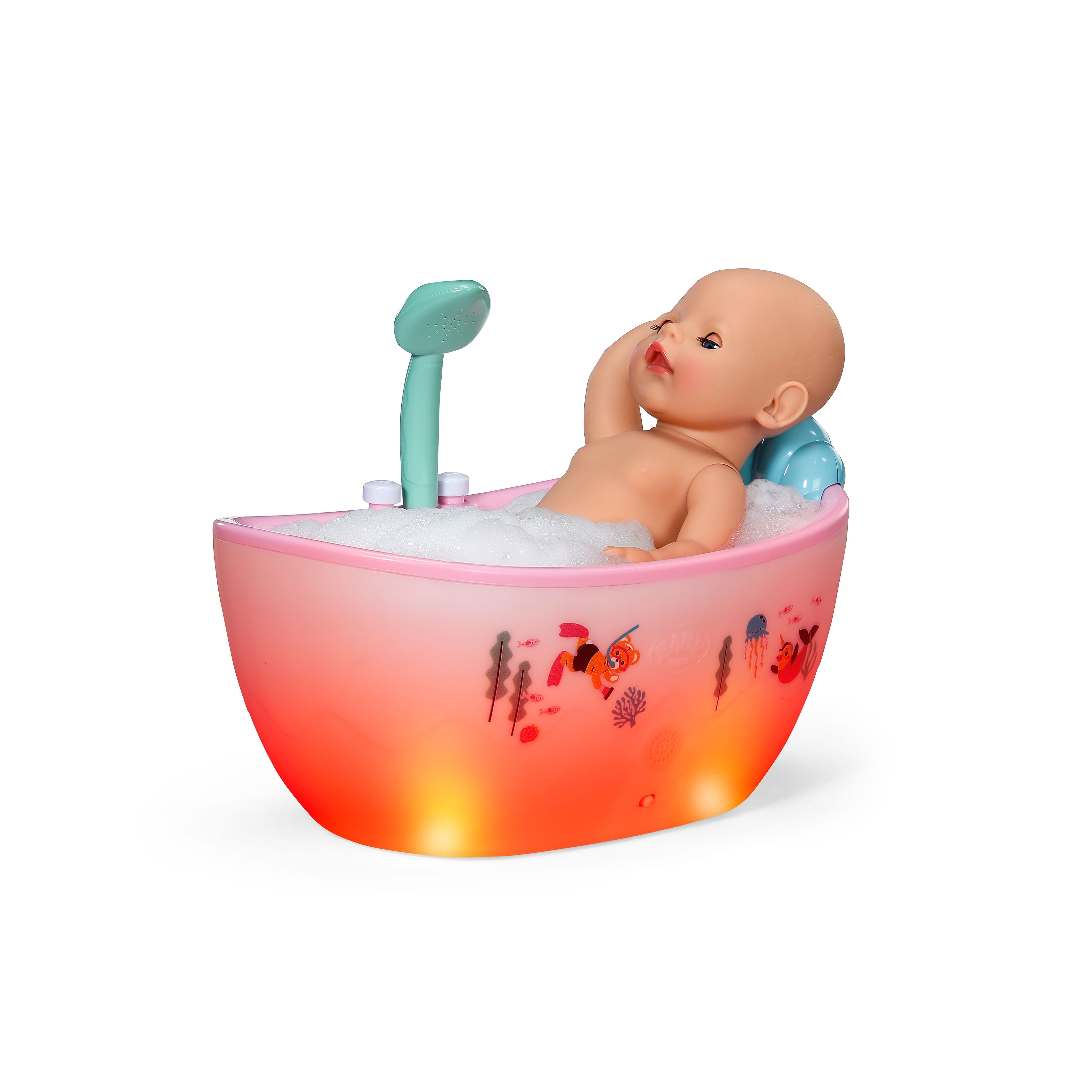 BABY born Bathtub with Light and Sound Effects