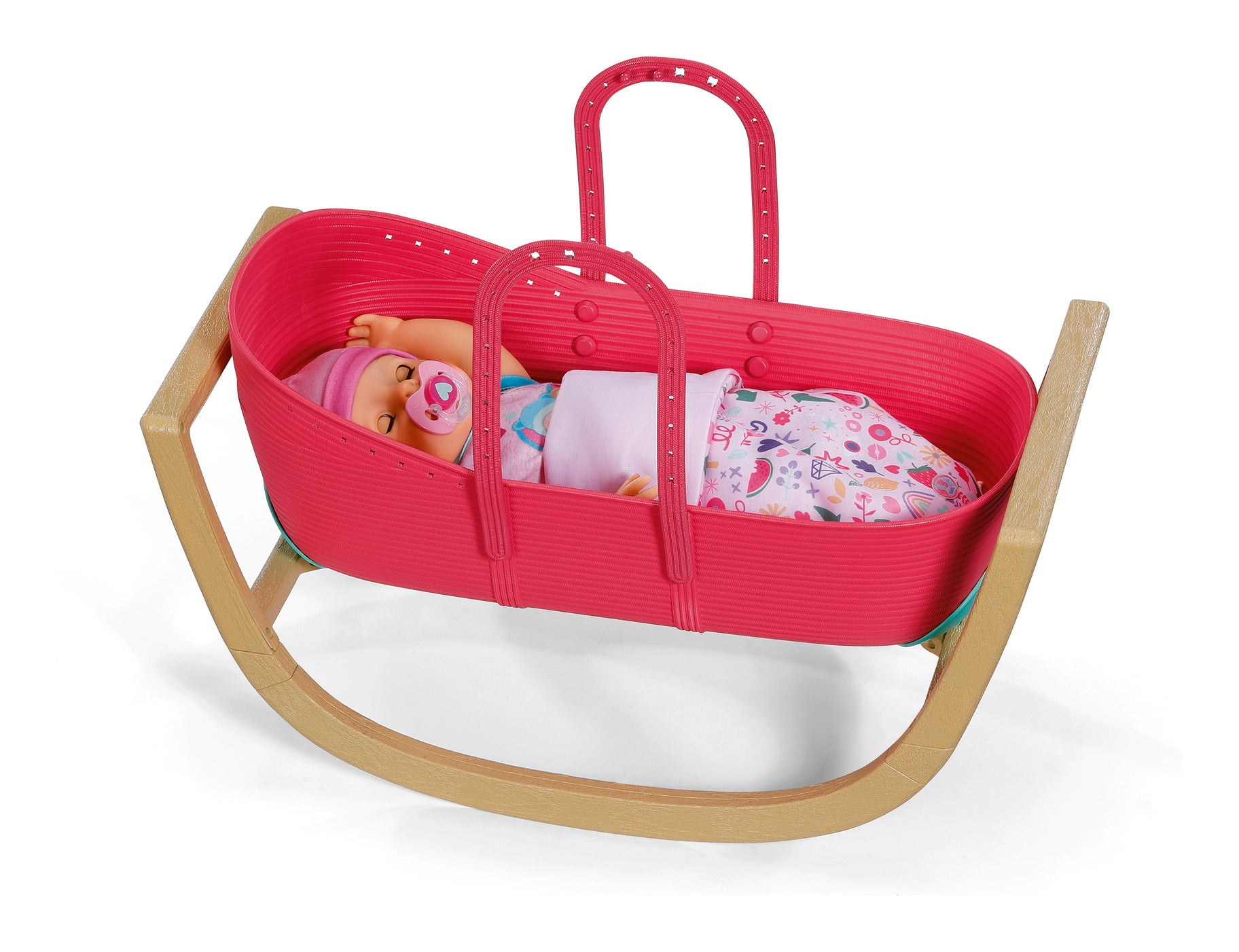 BABY born 3-in-1 Bassinet Pinplay with Rocking Stand