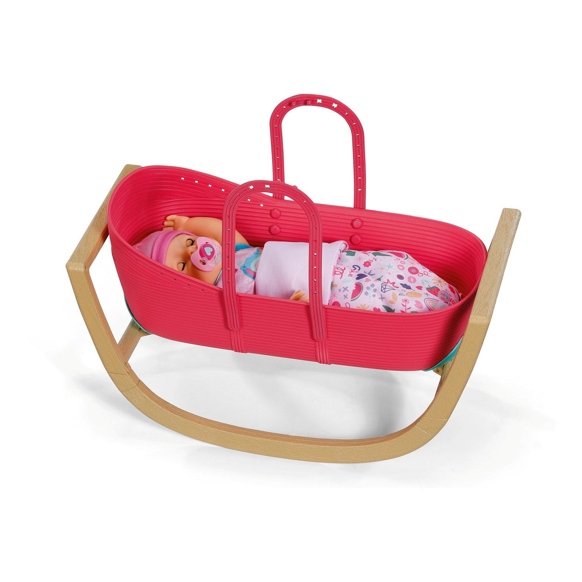 BABY born 3-in-1 Bassinet Pinplay with Rocking Stand