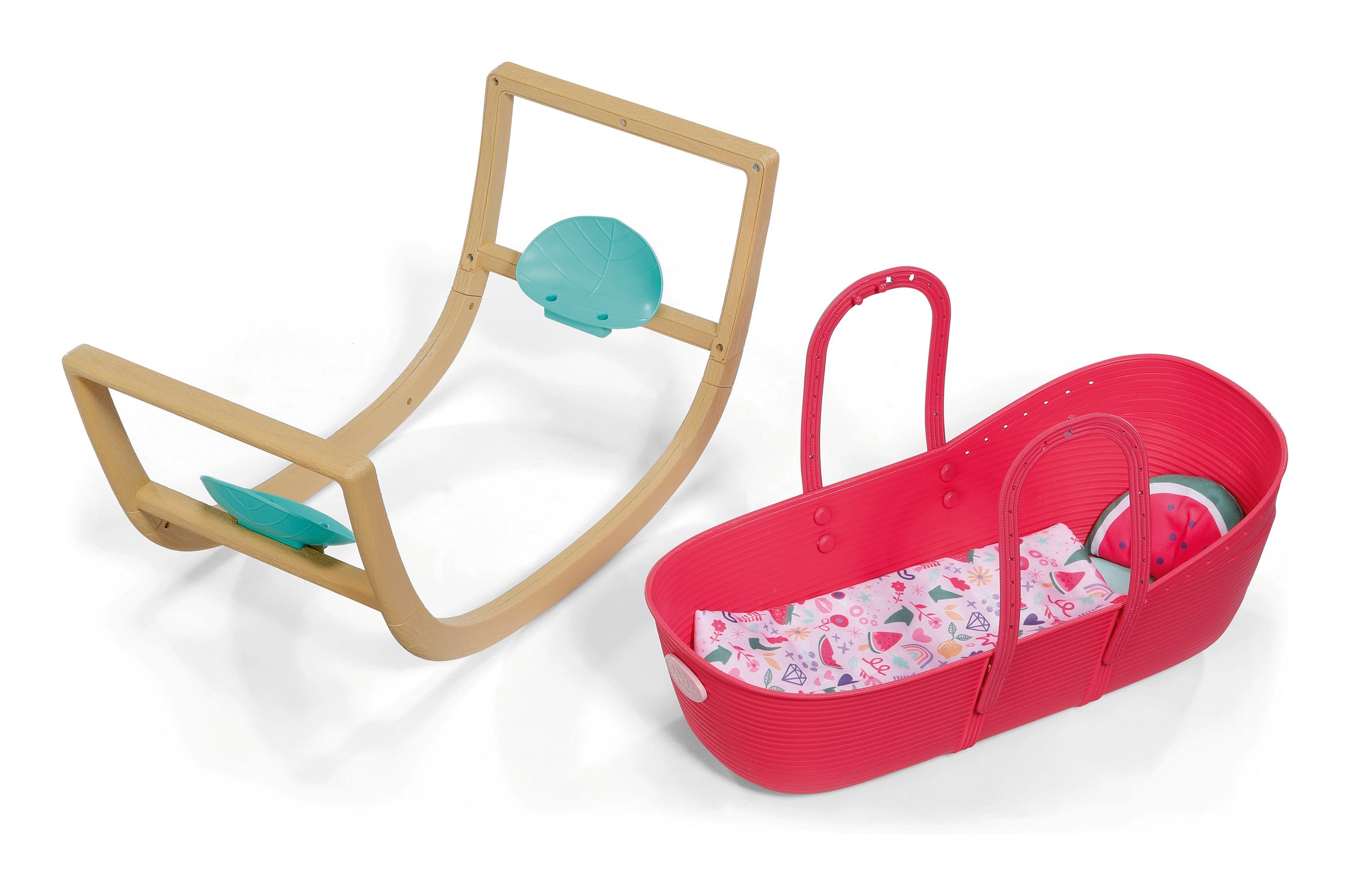 BABY born 3-in-1 Bassinet Pinplay with Rocking Stand