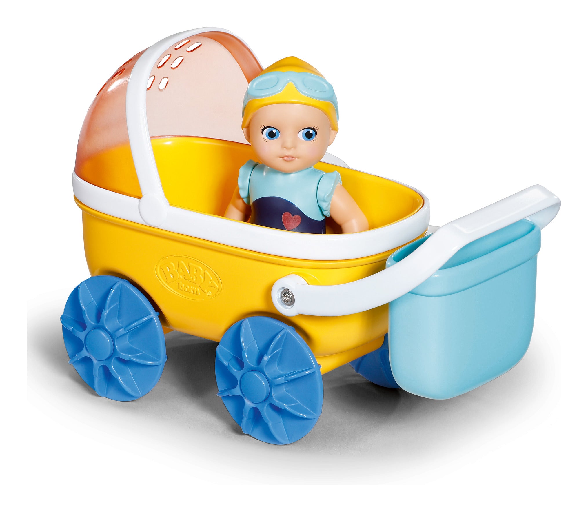BABY born Splish Splash Bath Toy Pram with Emma