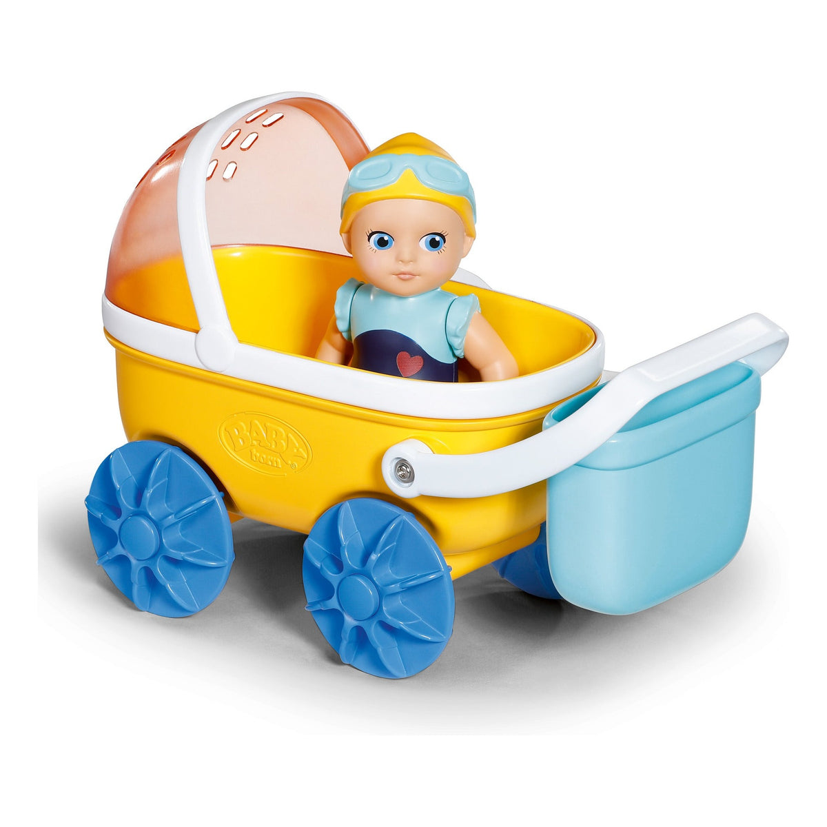 BABY born Splish Splash Bath Toy Pram with Emma
