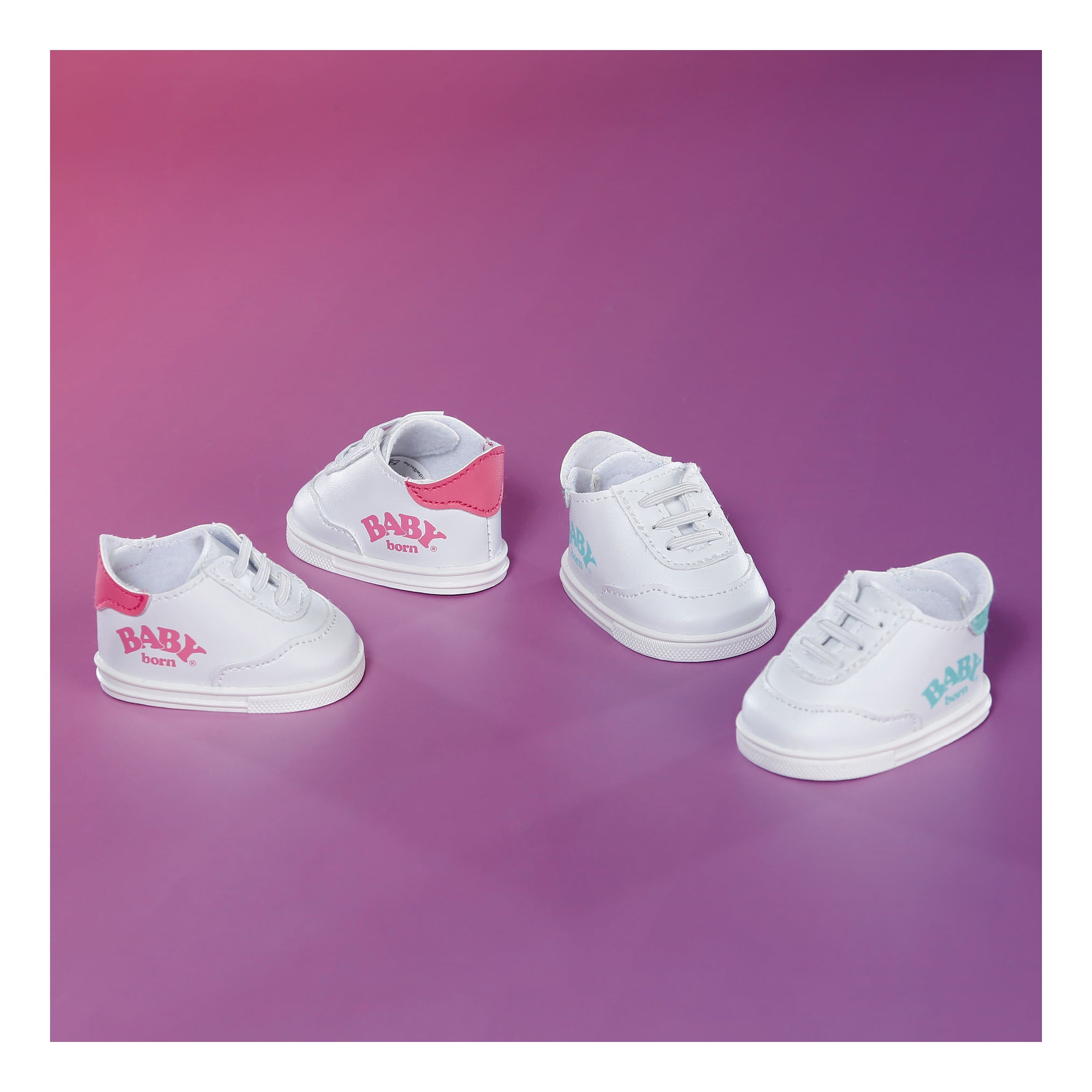 BABY born Sneakers for 43cm Dolls – 2 Assorted Styles